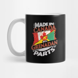 Made In Canada With Grenadan Parts - Gift for Grenadan From Grenada Mug